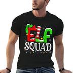 Elf Family Christmass Matching Pajamas Xmas Elf Squad  Classic T-Shirt