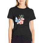 Be Still And Know That Im God Psalm 4610 Christian Flower  Durable T-Shirt