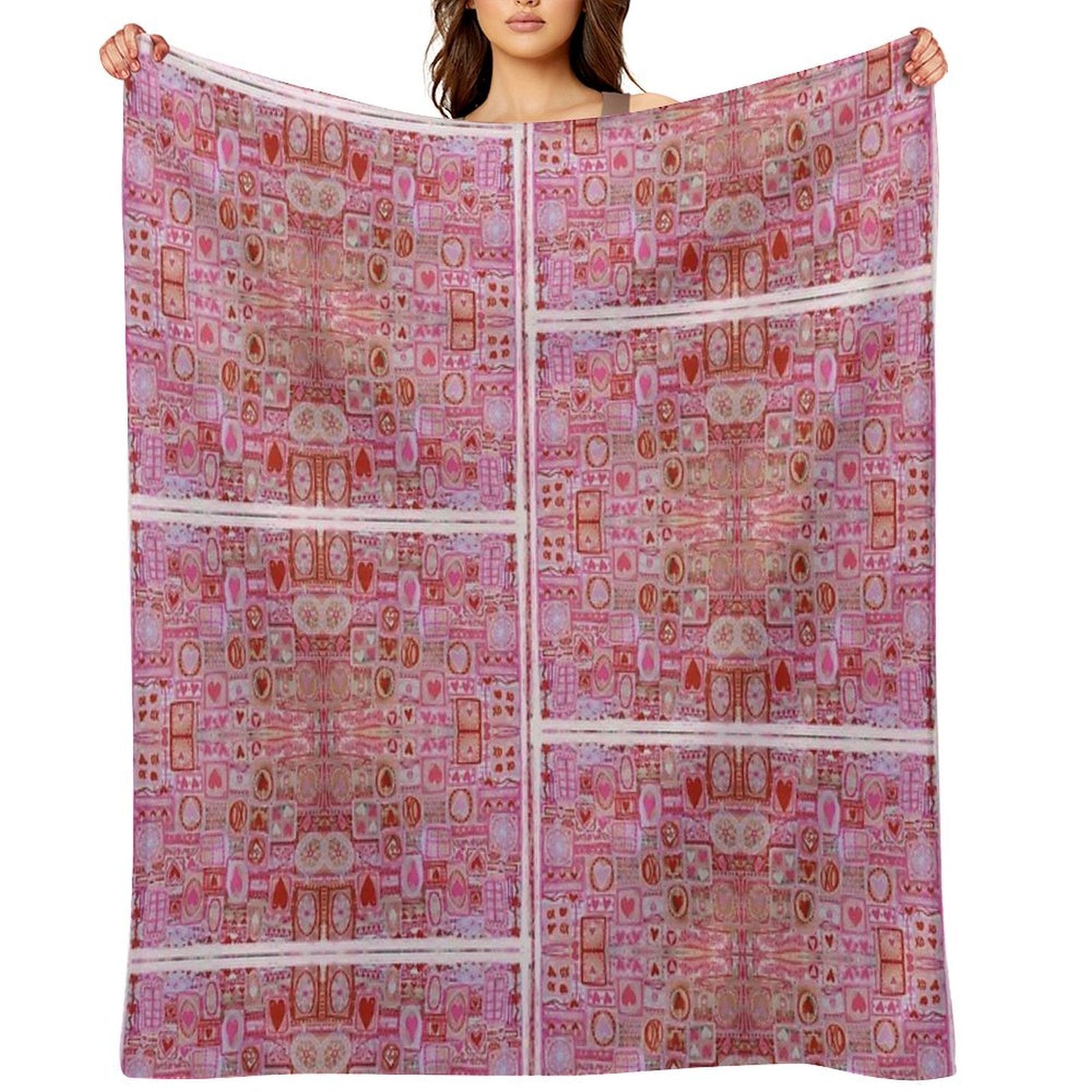 Doodle to Your Heart’s Content Multi-functional Throw Blanket