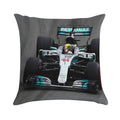 Lewis Hamilton 44 - Digital Art Soft Multiple Sizes Throw Pillow