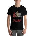 Blessed to Be Called Grammy Christmas Pine Tree  Affordable Price T-Shirt