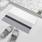Line Art Neutral 05  Multi-Purpose Bath Mat