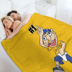 Jeffy Victory Royale Funny Dance Multi-functional Throw Blanket