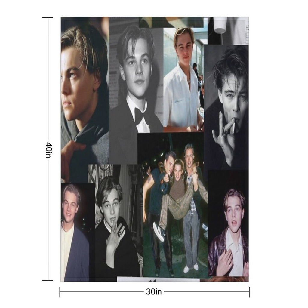 Leonardo Dicaprio Phone Case Plush Throw Blanket
