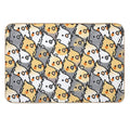 Chubby Cockatiel Party  Easy Maintenance Bath Mat