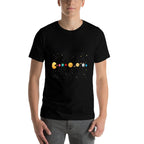 Funny Solar System - Astronauts Space Video Games  Trendy Pattern T-Shirt