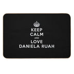 Love Daniela Ruah  Non-Slip Bath Mat