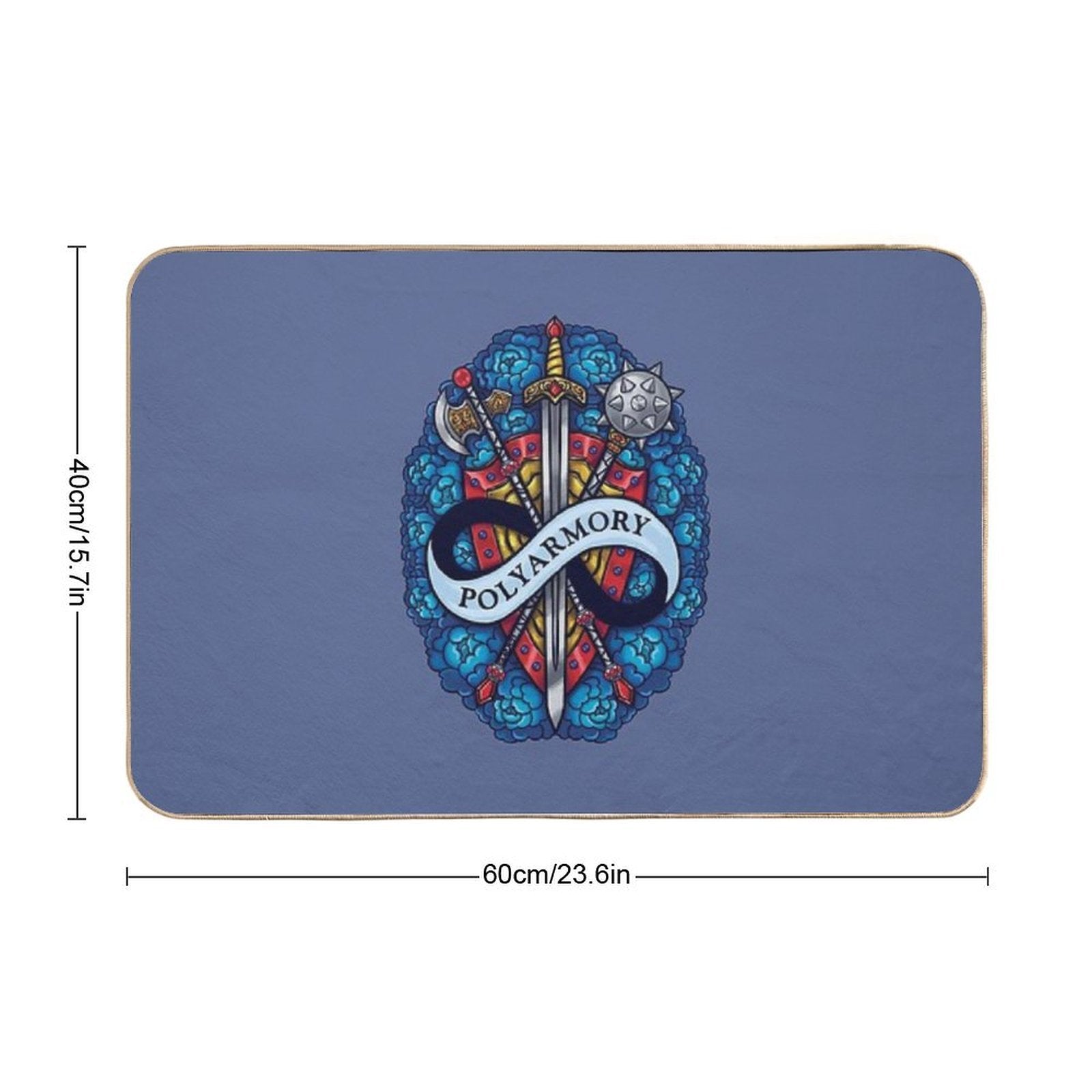 Polyarmory  Versatile Bath Mat