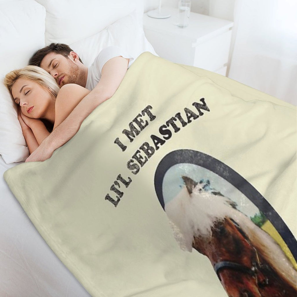 Li'l Sebastian Velvety-soft Throw Blanket