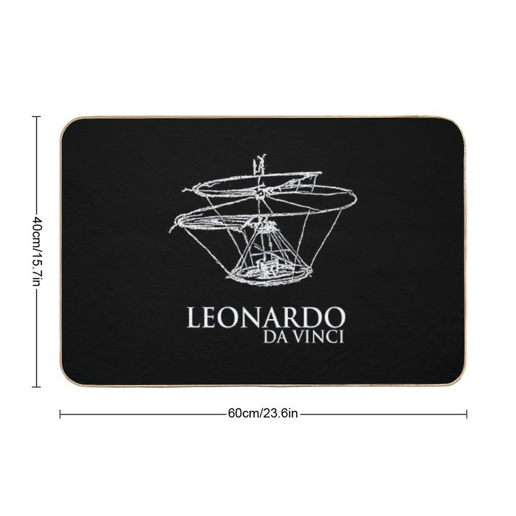 Leonardo DaVinci  Toxin-Free Bath Mat
