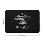 Leonardo DaVinci  Toxin-Free Bath Mat