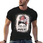 Medical Assistant Messy Bun MA Life Funny Nursing Assistant  Soft T-Shirt