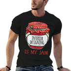 Interior Designer Gifts Women  Meme Quote Interior Design  Vintage-inspired T-Shirt