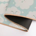 Happy Clouds  Stain-Proof Bath Mat