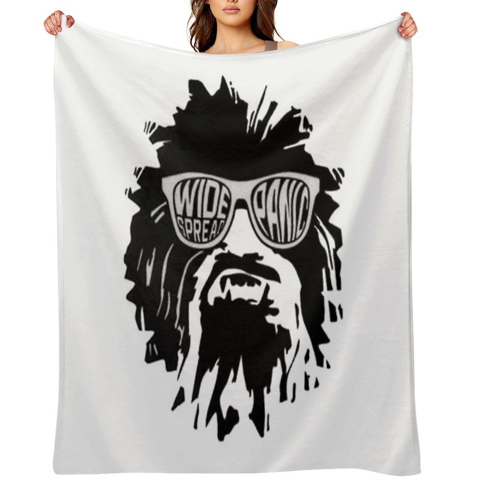 Tour Logo Best Selling Rock Widespread Panic Band Machine-washable Throw Blanket