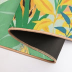 Tiger in Jungle  Eco-Friendly Bath Mat