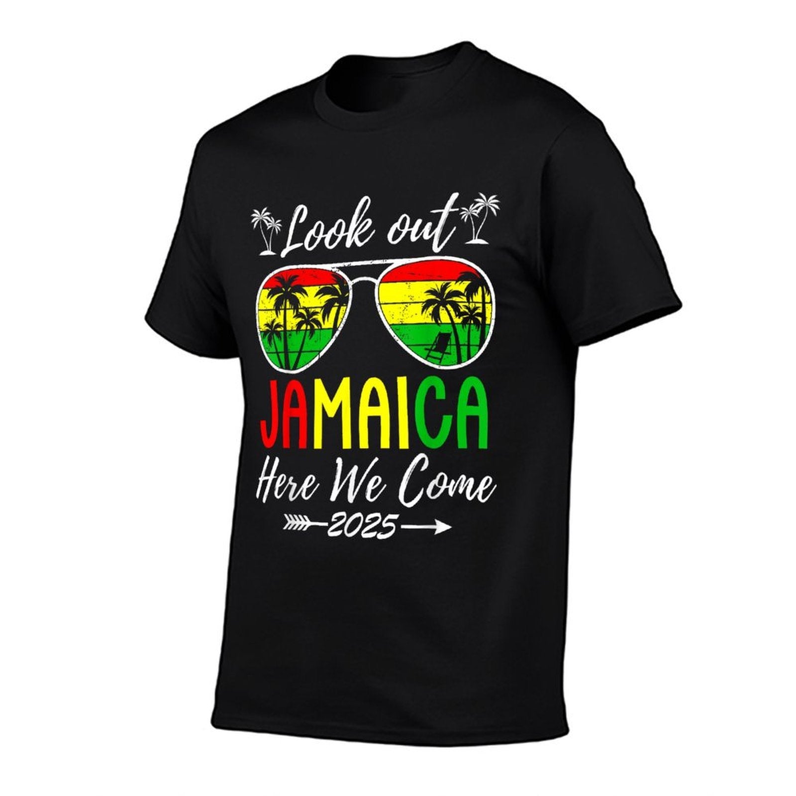 Look Out Jamaica 2025 Here We Come Family Vacation Beach  Moisture-wicking T-Shirt