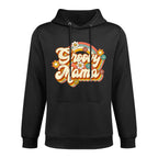 Retro Groovy Mama Family Birthday 60s 70s Hippie Costume Adjustable Hood Hoodie