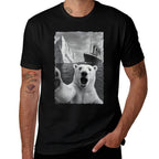 Funny Polar Bear Selfie Titanic  Affordable Price T-Shirt