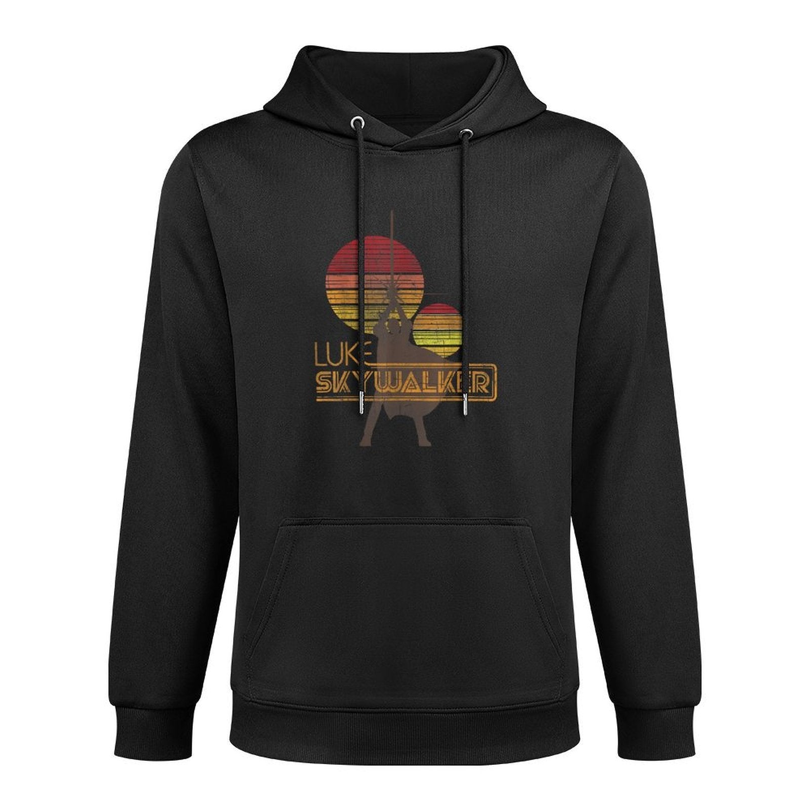 Star Wars Retro Luke Skywalker Silhouette Suns All-Day Comfort Hoodie