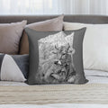 Bruna Alpina Soft Hidden Zipper Throw Pillow