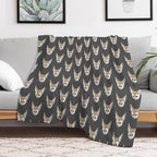 Fennec Fox Travel-friendly Throw Blanket