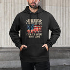 America A Country So Great Even Its Haters Wont Leave Cotton-Polyester Blend Hoodie