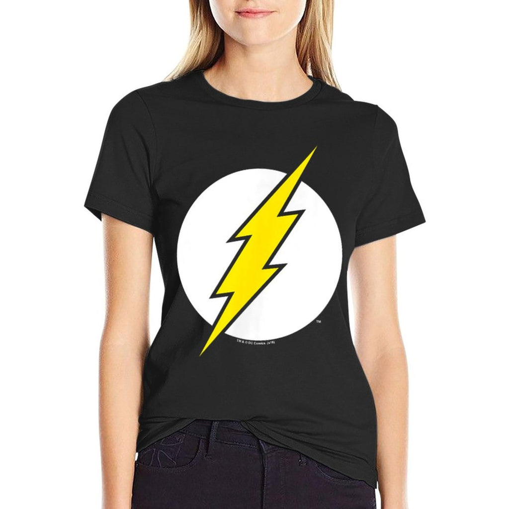 The Flash Logo T  High-quality Stitching T-Shirt