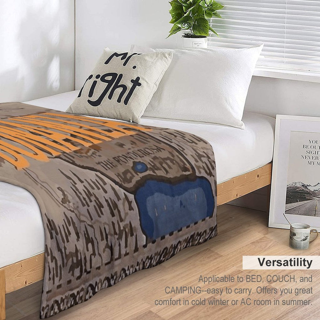 Poster Logo Bonanza Shrink-resistant Throw Blanket