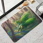 Wings of Fire - Sundew And Willow  Fade-Resistant Bath Mat
