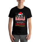 Christmas Work Deck The Halls Not Your Co-worker  Versatile T-Shirt