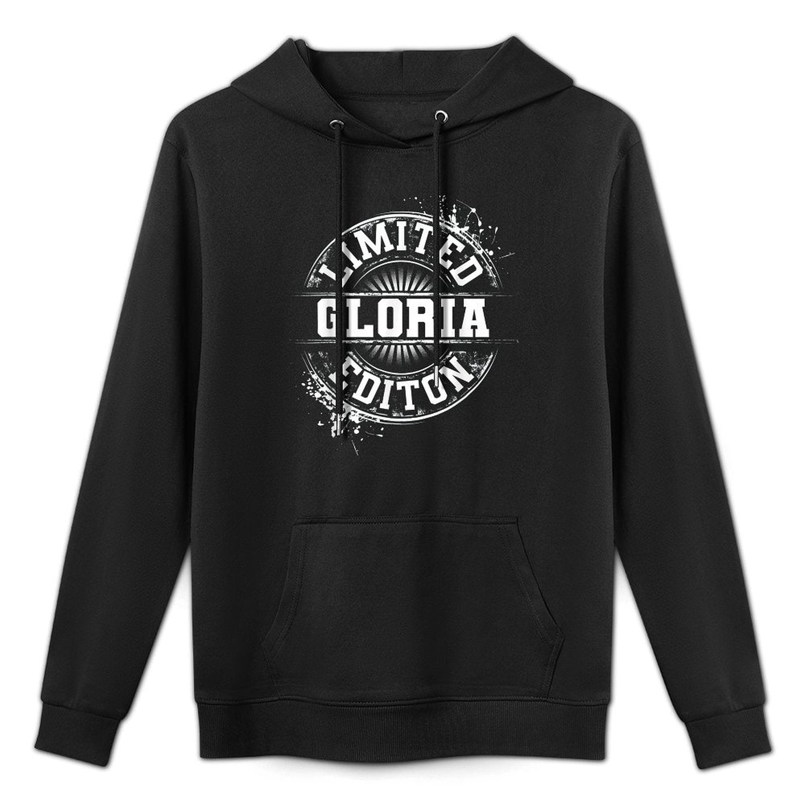 GLORIA Limited Edition Funny Personalized Name Gift Idea Shrink-Resistant Hoodie