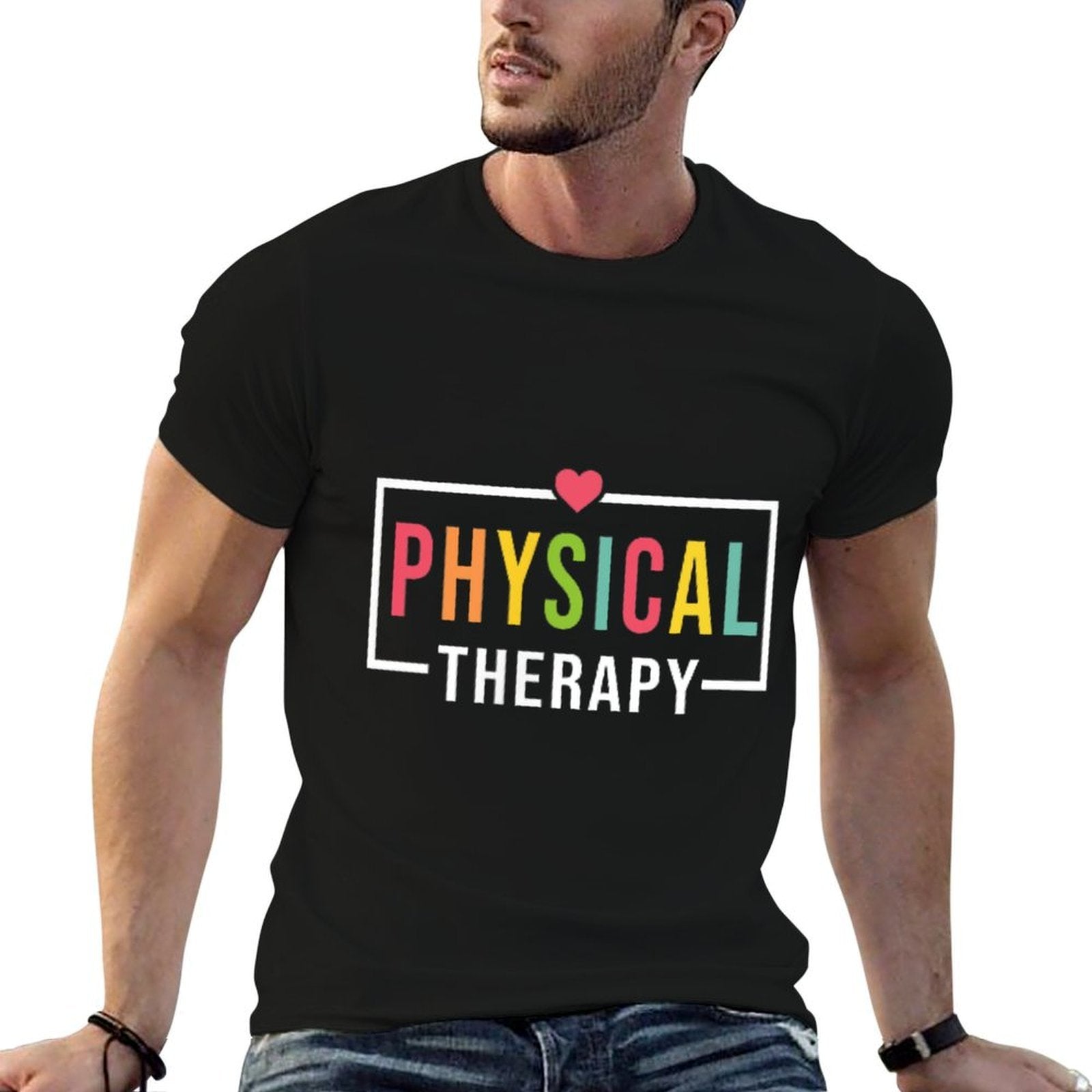 Physical Therapy Funny Physical Therapist Pt Therapist Month  Durable T-Shirt