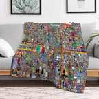 Reddit RPlace Premium Throw Blanket