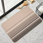 Classic Stripes Pattern Durable Bath Mat