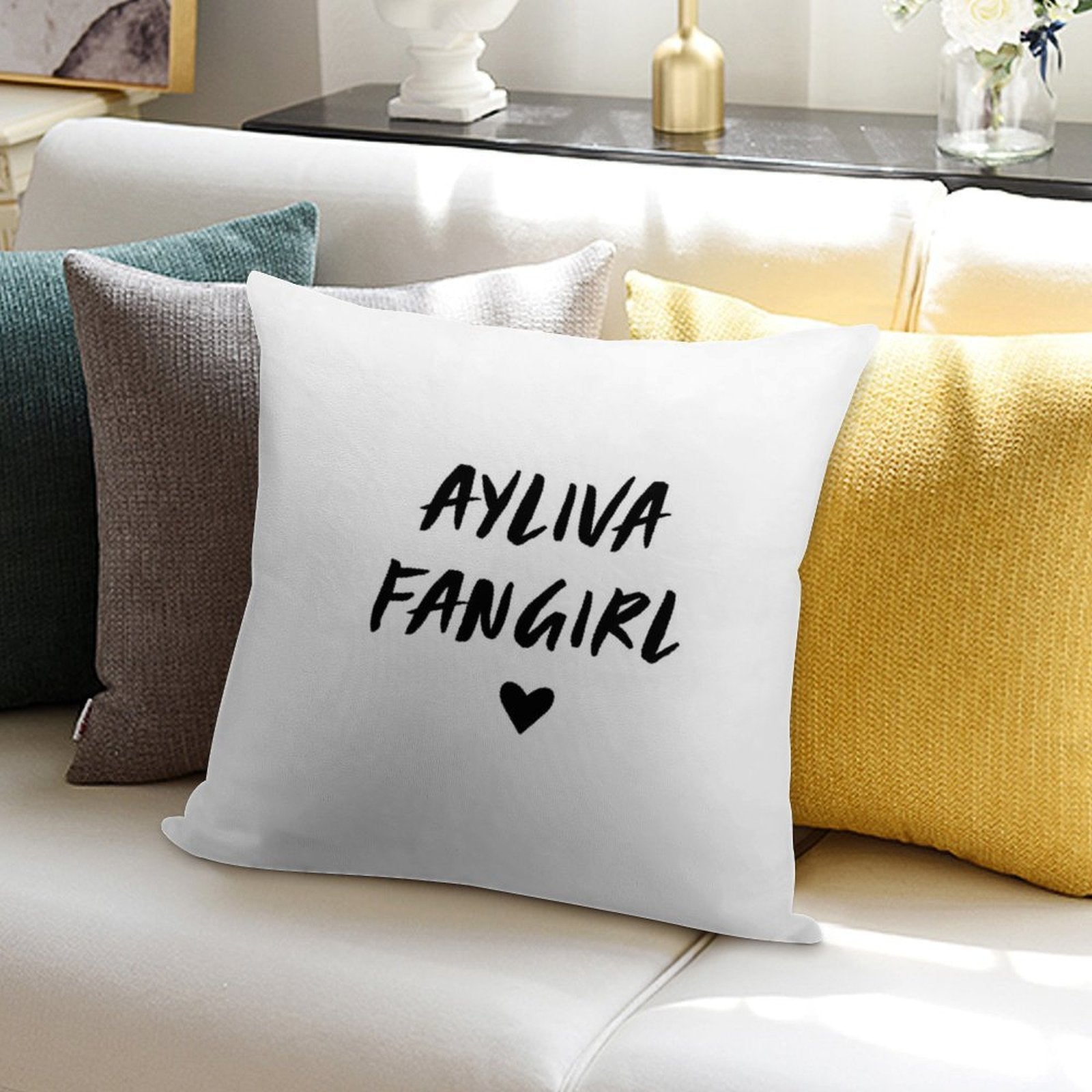 Aylivafangirl Soft High-Density Material Throw Pillow