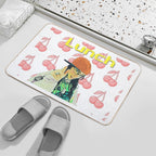 Fan Made Billie Eilish LUNCH Merch  Eco-Friendly Bath Mat