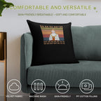 Hamilton King-George Chorus Da Da Da Dat Da Vintage Soft Skin-Friendly Throw Pillow