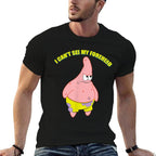 Mademark X SpongeBob SquarePants - Patrick Star - I Cant See My Forehead  Affordable Price T-Shirt