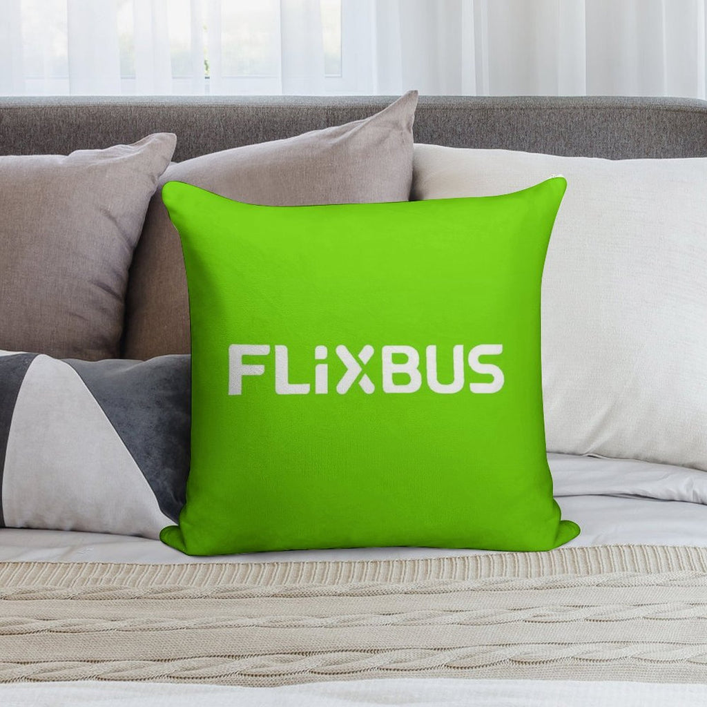 Flixbus Soft High-Density Material Throw Pillow