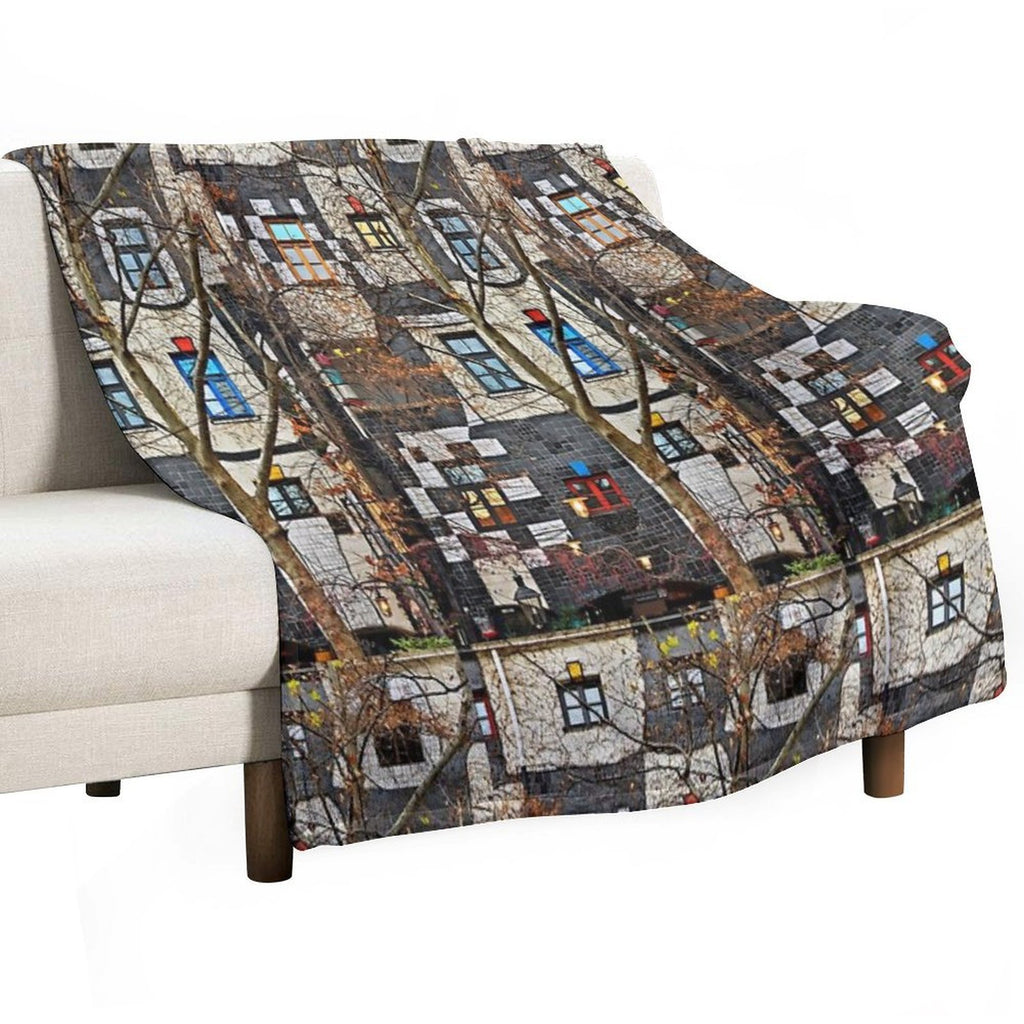 Kunst Haus Wien Compact Throw Blanket