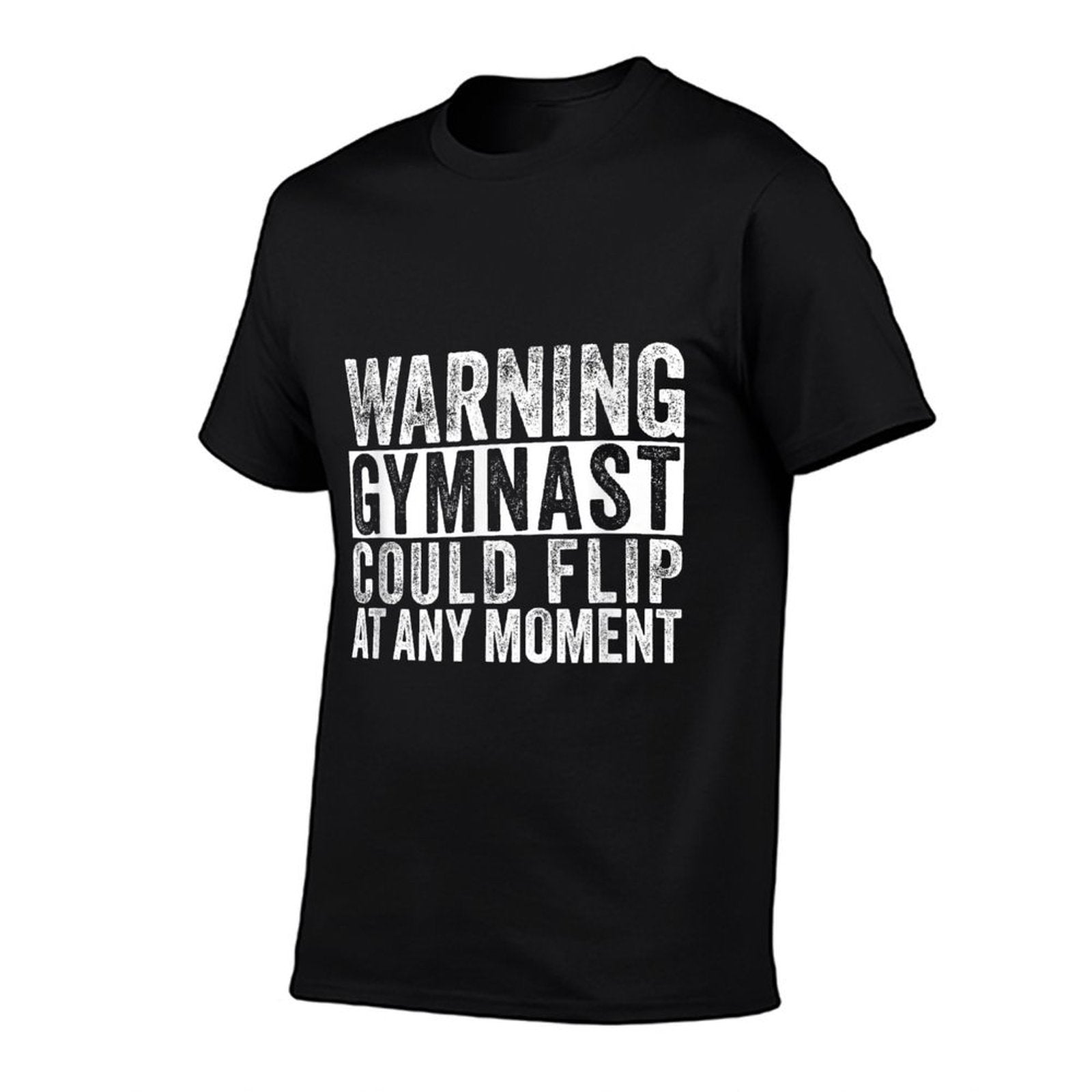Warning Gymnast Could Flip Funny Boys Gymnastics  High-quality Stitching T-Shirt