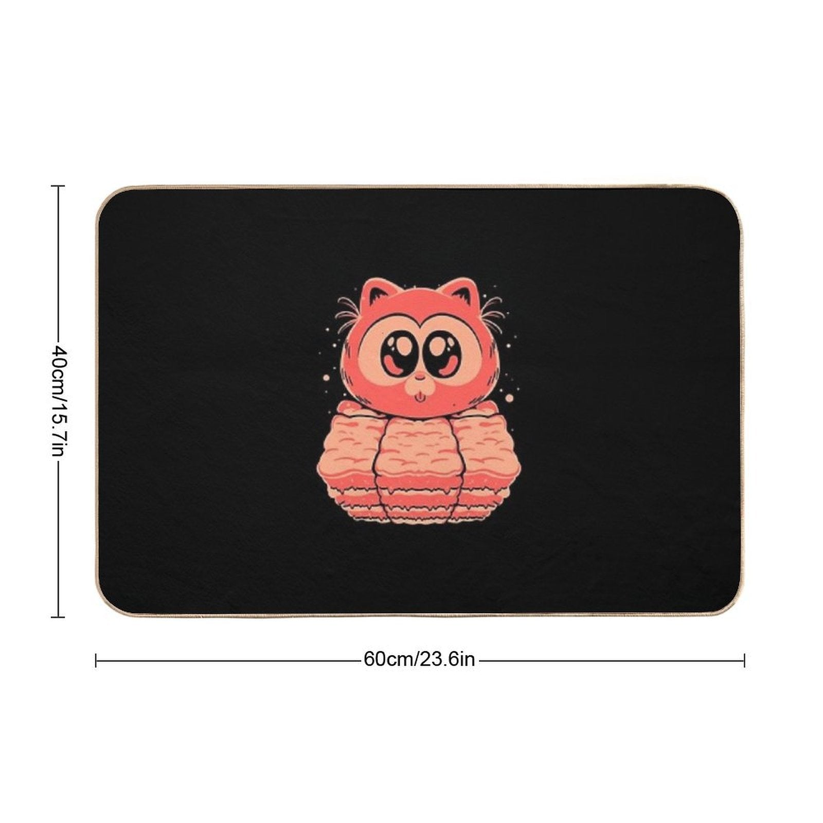 First Love Lasagna  Stain-Proof Bath Mat