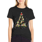 Labrador Retriever Christmas Tree X-Mas Gift Comfortable T-Shirt