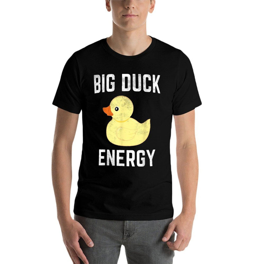 Big Duck Energy Funny Meme Yellow Rubber Ducky  Lightweight T-Shirt