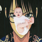 90s Anime Black Widow All-season Throw Blanket