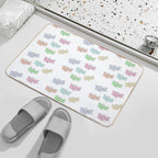 Pastel Coloured Bratz Logo Sticker Pack  Pet-Safe Bath Mat