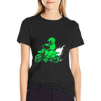 Kids Funny Youth Dirt Bike Boyss Dirtbike Motocross Racing  Slim-fit Cut T-Shirt