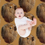 Just Resting Capybara Plush Throw Blanket