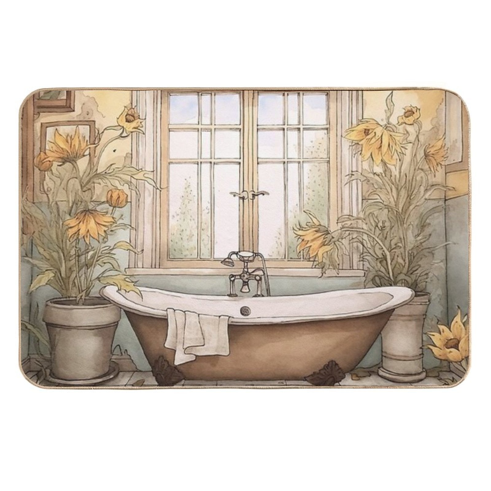 Beauty Bath I  Pet-Safe Bath Mat